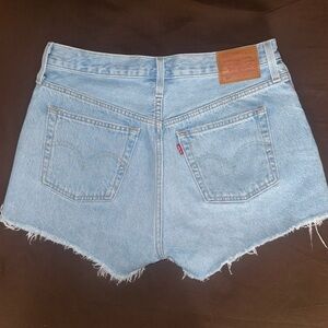 LEVIS 501 denim shorts